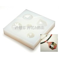 鑽石面項鍊組軟模