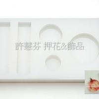 現代時尚項鍊組軟模