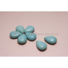 水滴形綠松石10*14mm-5pcs