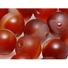 905 紅血珠-圓珠- 6mm -10個 