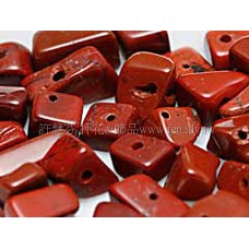 909 紅磚石碎石-不規則形-  3*6mm -10g 