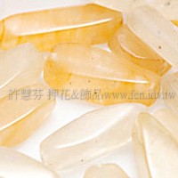 938 黃玉 14*5mm -10個 