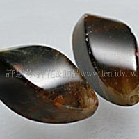 963 貓眼石-螺旋珠- 10*20mm -1個 