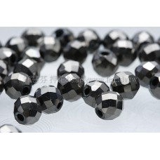 深咖啡金屬圓珠6mm-10個