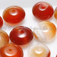 天然紅瑪瑙8*4mm-10個