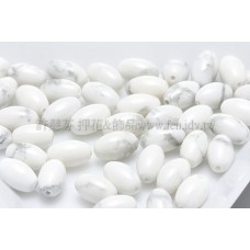 白紋米粒石6*4mm-10個