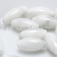 白紋米粒石6*12mm-2個