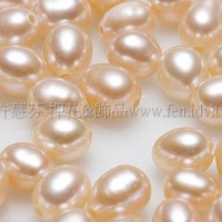 淡水珍珠膚3*4mm-10個