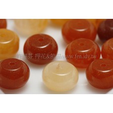 老黃玉-車輪形-5*8mm-5個