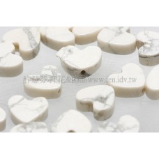 心形白紋石6mm-10個