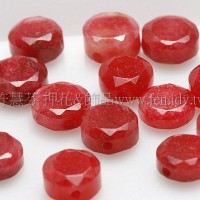 紅玉角圓形5*2mm-2個