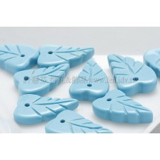 葉形土耳其石9*14mm-1個