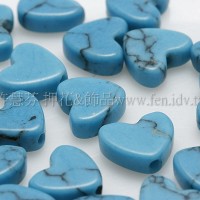 心形土耳其石6mm-10個