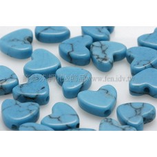 心形土耳其石6mm-10個
