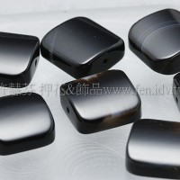 9904黑瑪瑙13*13mm-2個